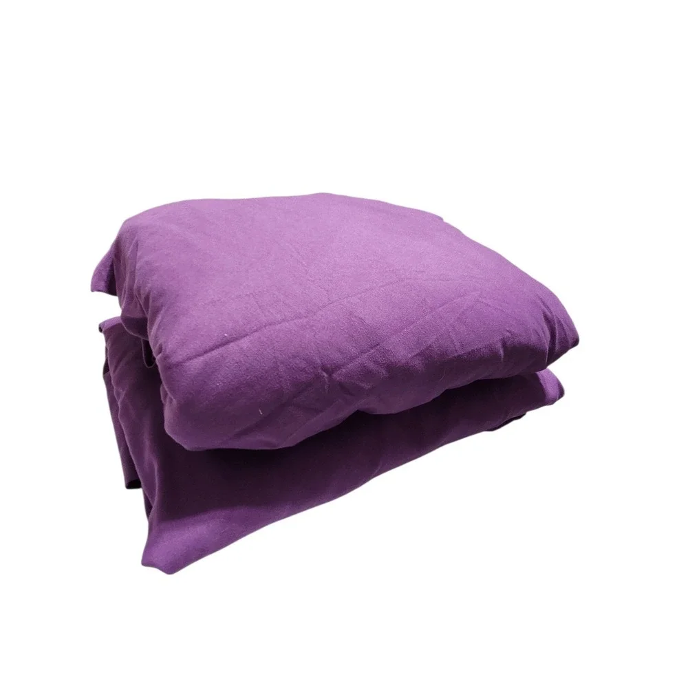 Sonoro Kate King Size Deep Pocket Purple‎ Microfiber Polyester Bed Sheet